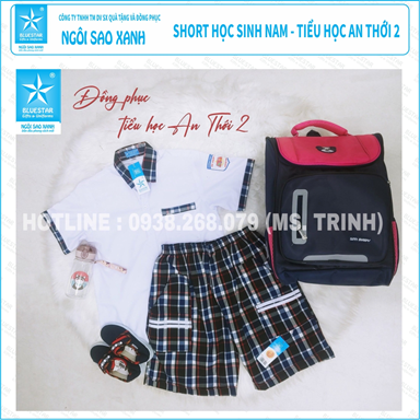 SHORT HỌC SINH NAM - TH AN THỚI 2